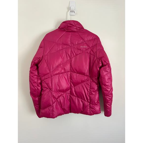 SPYDER Women’s Puffer Jacket Coat Size L Full Zip Winter Activewear Gorpcore - Picture 6 of 8